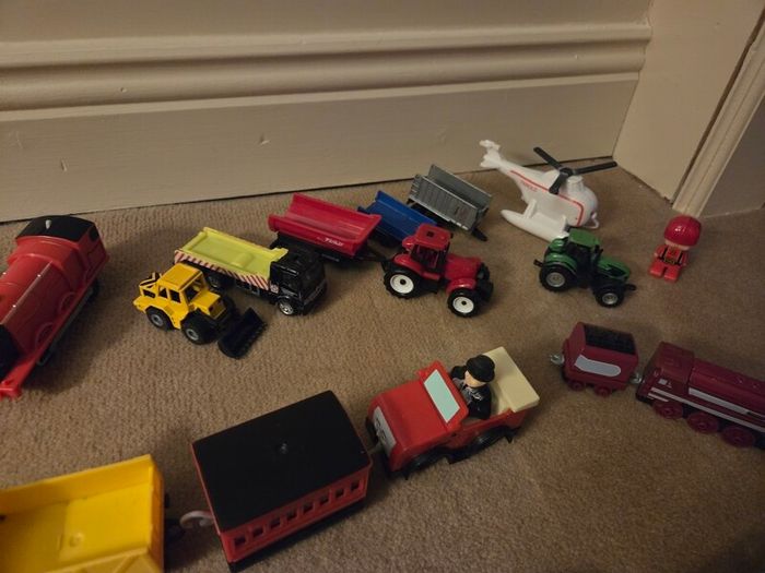 Thomas the Tank trains and other toys