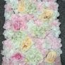 40x60cm Artificial Flowers Wedding Home Room Wall Decoration Flower wall Image 2