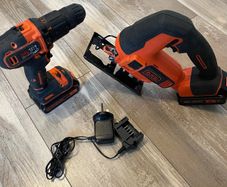 Black&Decker jigsaw and drill