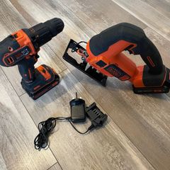 Black&Decker jigsaw and drill