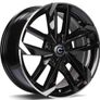17" GTI Type Black Alloy Wheels Ford Peugeot Renault Volvo 5x108 Image 4