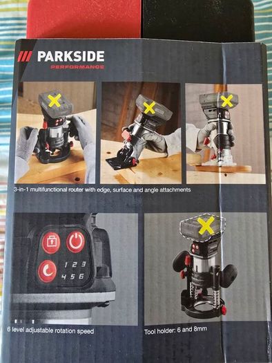 Parkside Performance 20V Cordless Brushless Multifunctional Router And Accessories Set. Summer Clearance Sale DIY Projects Garden Indoor Maintenance 12V 20V 40V Cordless Brushless Tools