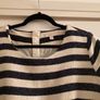 Esprit Navy and White Striped Dress Image 2