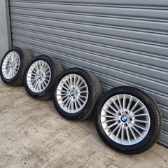 17" BMW 5x120 Alloys Clean+ Tyres
