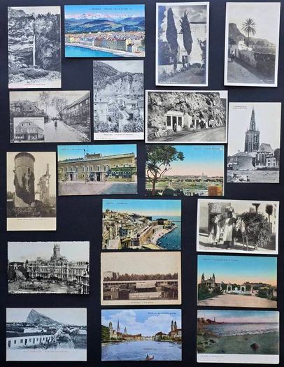100 Vintage Postcards Lot Cards  Worldwide Mix