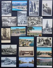 100 Vintage Postcards Lot Cards  Worldwide Mix