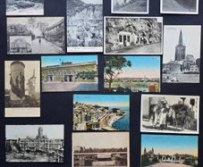100 Vintage Postcards Lot Cards  Worldwide Mix