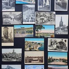 100 Vintage Postcards Lot Cards  Worldwide Mix