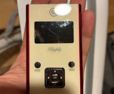 Blightly digital red FM / DAB portable radio