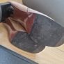 Women's ankle boots brown leather,  size 38 Image 6