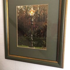 Framed Photo Phoenix Park Traditional Gas Lamp