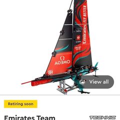 Lego Technic New Zealand Emirates Yacht