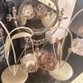 Vintage Mirror & 2 Lotus Candle Holders Image 2