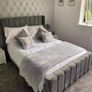 Luxury Cream Bed Image 5