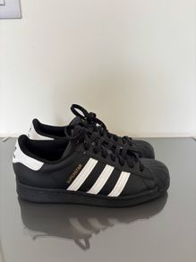 Adidas Originals Superstars black and white