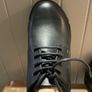Clarks women black leather shoes chunky sole Teala Lace up size 5.5E New Image 9