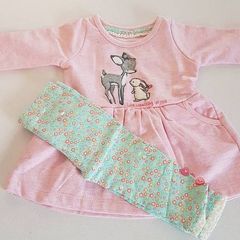Baby Top Dress and Leggings