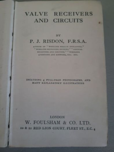 valve receivers and circuits
