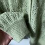 & Other Stories Pistachio Green Alpaca Wool Knit Cardigan Size M Image 8