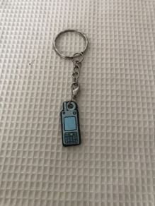 Mobile phone key ring