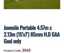 GAA Aluminium Goal Post