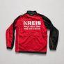 Vintage Diadora Italy Track Jacket Red Black Windbreaker Y2K Size S Image 4