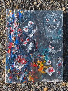 DESIRE Original Acrylic Painting | They Fight for the Future #52