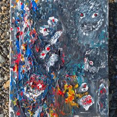 DESIRE Original Acrylic Painting | They Fight for the Future #52