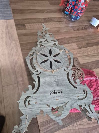 3D puzzle clock