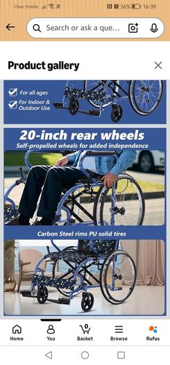 Lightweight Wheelchair