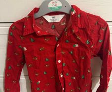 3-4y Christmas shirt