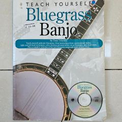 Teach yourself Bluegrass banjo book and CD