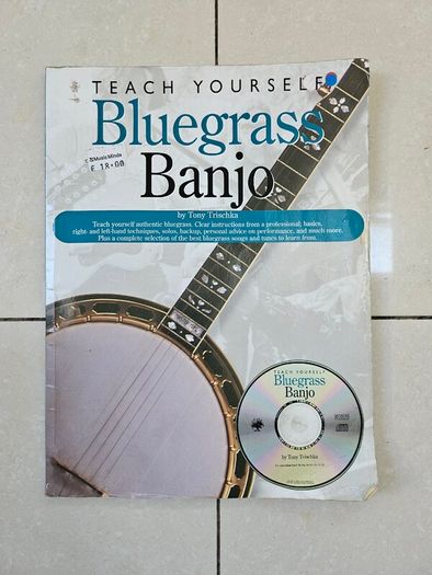 Teach yourself Bluegrass banjo book and CD