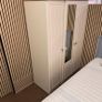 White and Oak Wardrobe - 3 Door Image 2