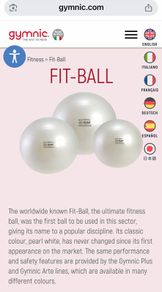 Fit ball and pump