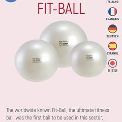 Fit ball and pump