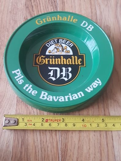 grunhalle Db diet beer ,,pils the bavarian way ,never used, like new,,buyer pays postage or collects thank you.