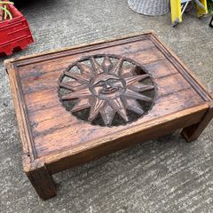 Handmade wooden coffee table