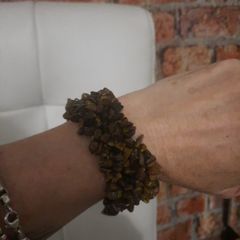 tigers eye stretch bracelet
