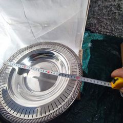 Silver Plated Bread Or Fruit Bowl.
