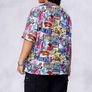 Retro Style Top - fab colours - size 20 - 80s & 90s Vibe all over it :) Image 2