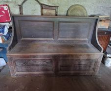 Antique Settlebed