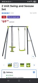 kids swing set
