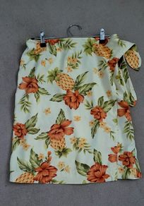 Tommy Bahama silk wrap skirt
