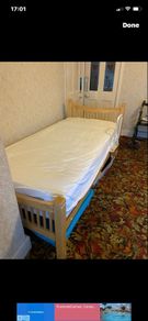 3ft pine bed and mattress