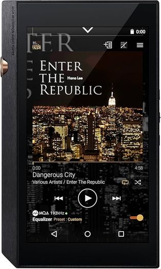 Pioneer  XDP-300R high-res Flagship music player  Dual Ess Dacs fully balanced Preamp and balanced headphone output expandable to 500GB