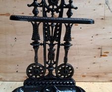 Cast iron umbrella, stick stand