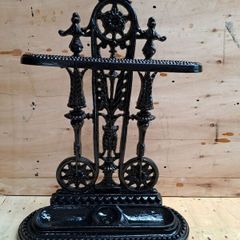Cast iron umbrella, stick stand