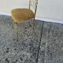 Vintage 1960 Italian Brass Chair Image 4