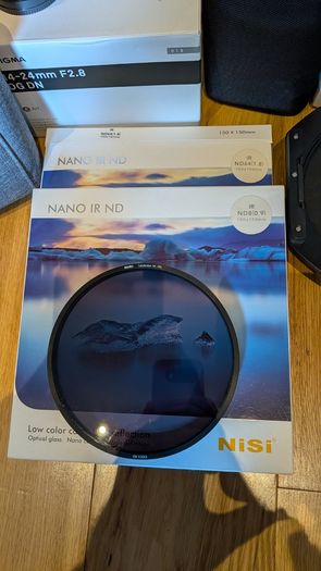 Sigma 14 to 24mm F2.8 DG DN Art Sony E Mount and NiSi S5 Filter Kit